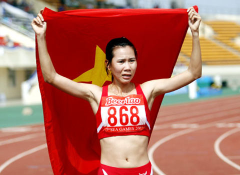 Trương Thanh Hằng thi đấu không đúng phong độ.